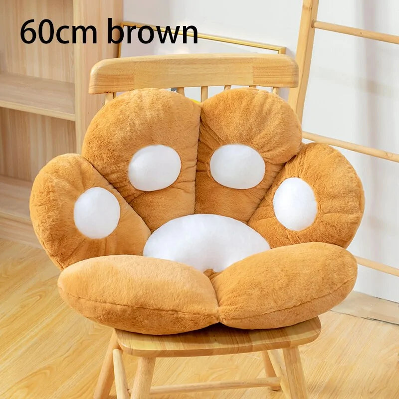 Super Soft Plush Paw Seat Cushion - Cozy and Whimsical Comfort