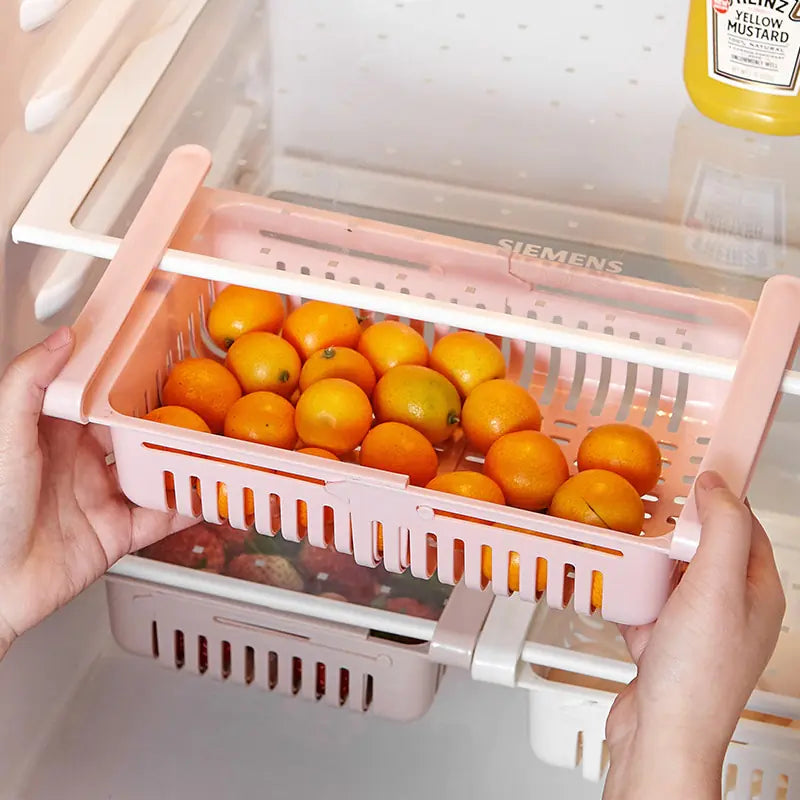 Ultimate Organizer: Retractable Storage Box for Home and Kitchen