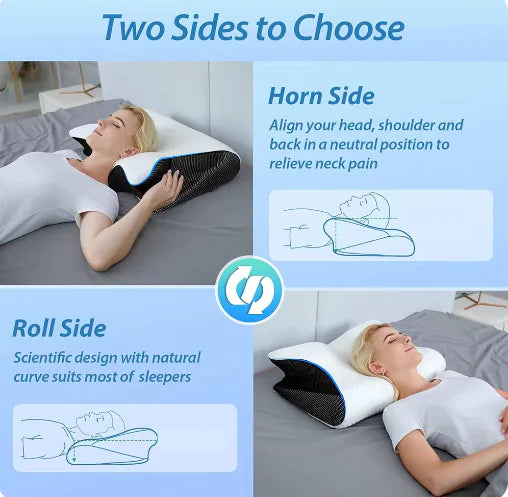 Neck Align Memory Support Pillow - Ultimate Cervical Alignment & Comfort