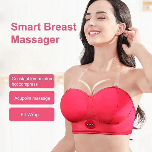 Electric Vibration Breast Massager for Enhanced Bustline and Relaxation