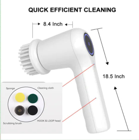 Multifunctional Electric Spin Scrubber - Ultimate Home Cleaning Tool