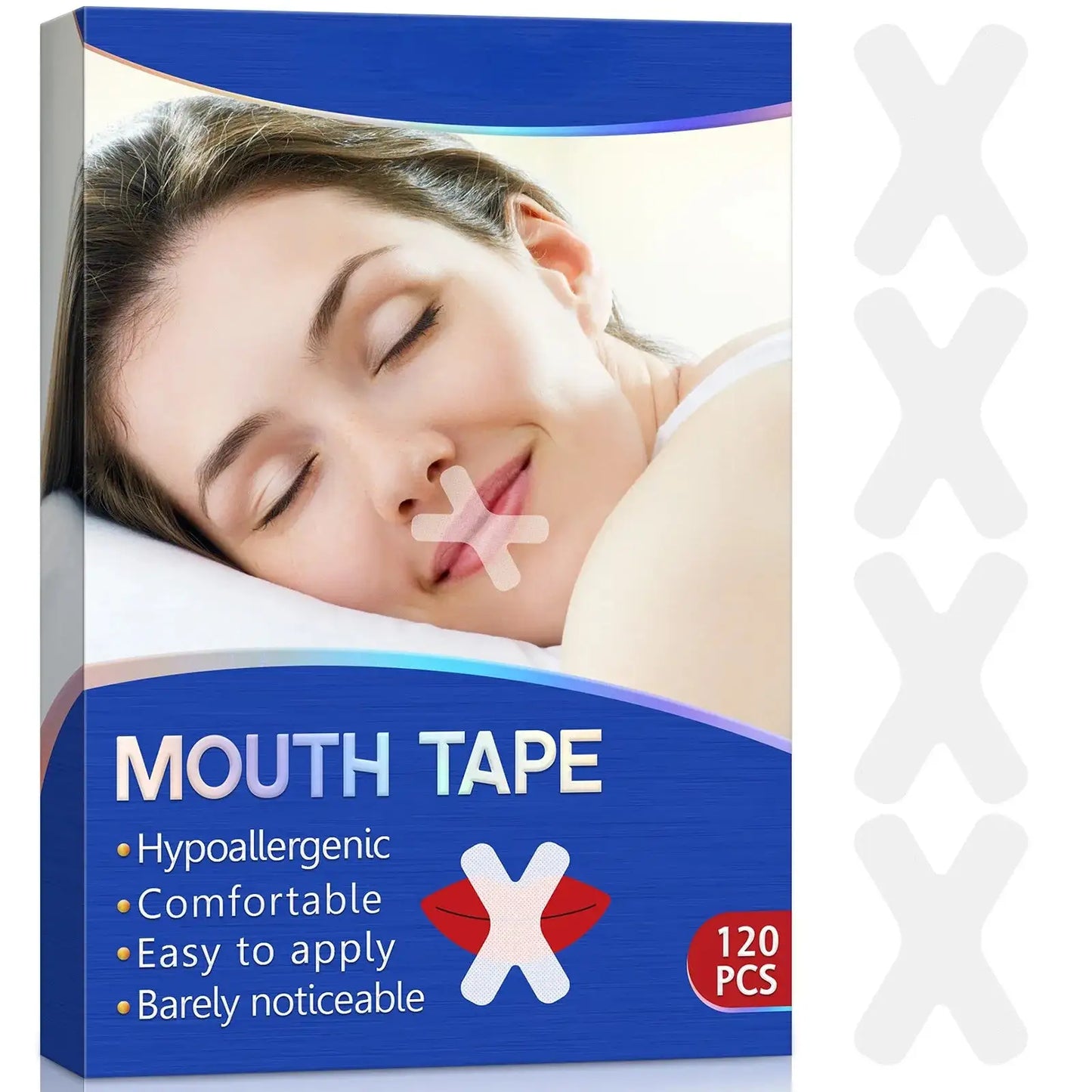 Breath Ease Mouth Tape - The Ultimate Solution for Restful Sleep