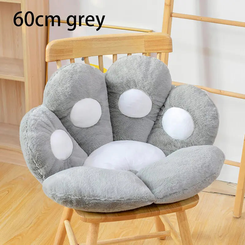 Super Soft Plush Paw Seat Cushion - Cozy and Whimsical Comfort