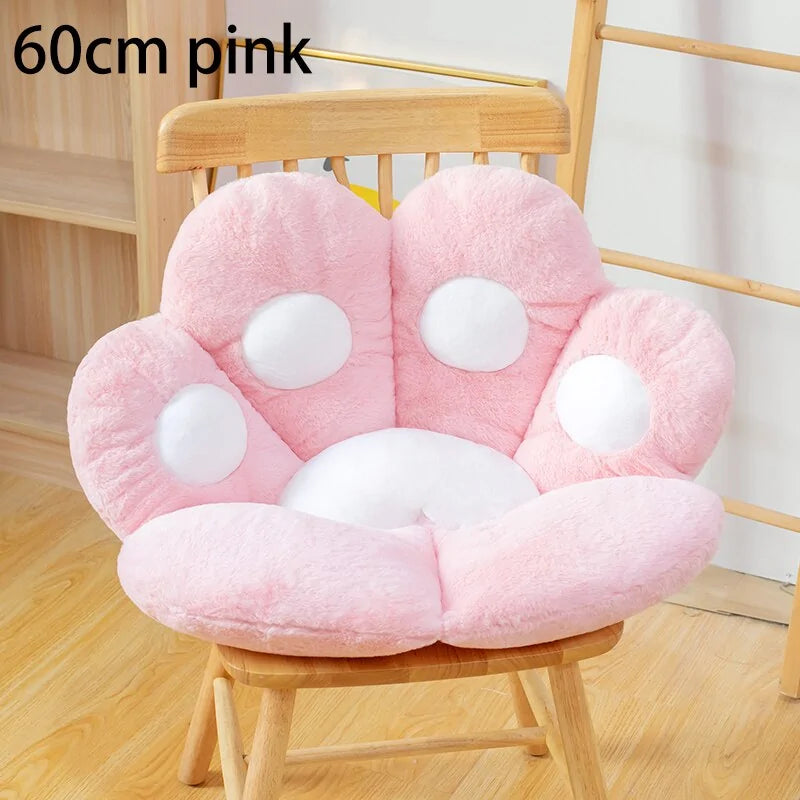 Super Soft Plush Paw Seat Cushion - Cozy and Whimsical Comfort