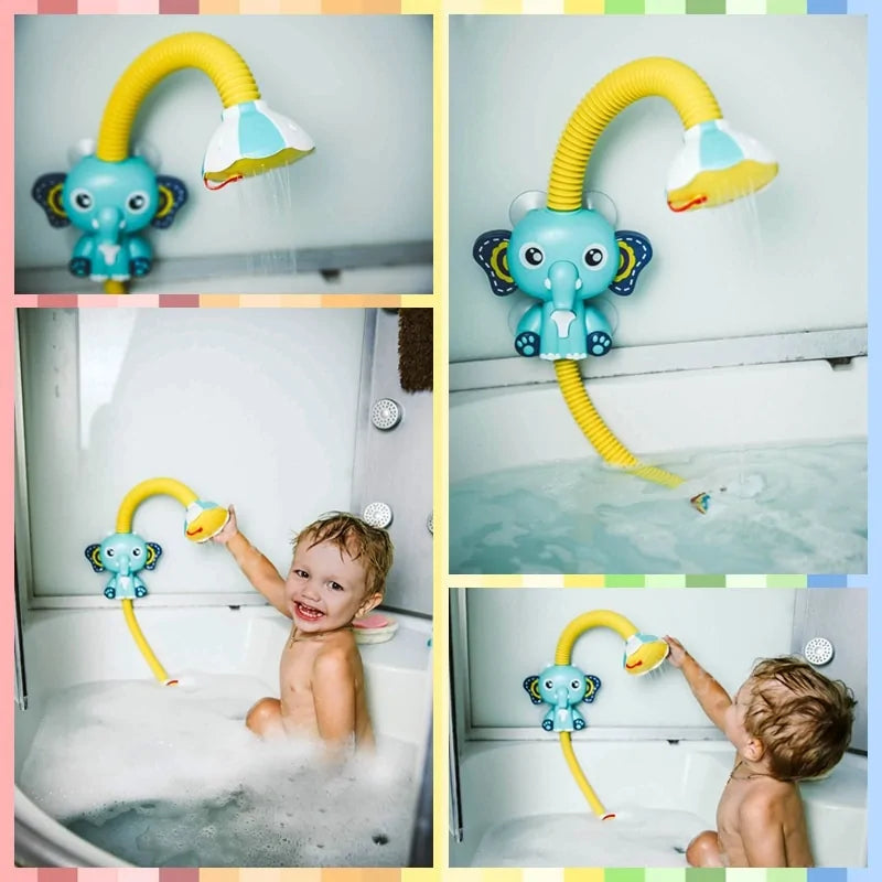 Sharu Bliss Shower Water Spray Bath Toy - Elephant Shape