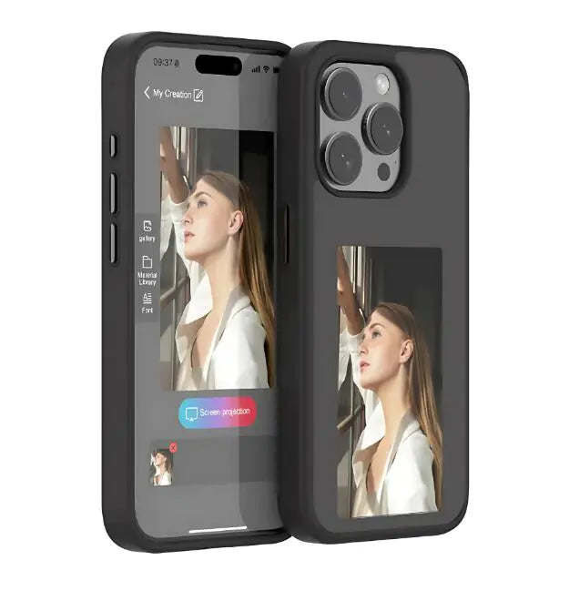 E-Ink Phone Case - Stylish and Innovative Smartphone Accessory