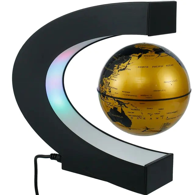 Sharu Bliss Levitating Magnetic Globe Lamp - Mesmerizing Floating Light for Home and Office