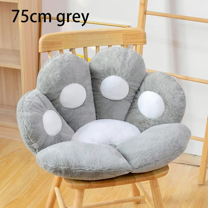 Super Soft Plush Paw Seat Cushion - Cozy and Whimsical Comfort