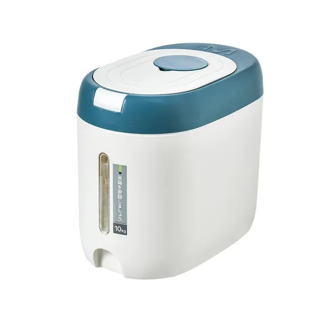 Automatic Food Storage Bin - Moisture-Proof Grain and Flour Container