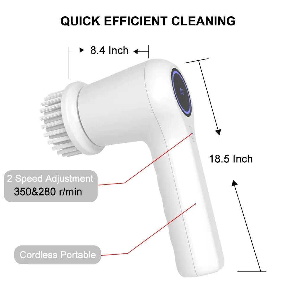 Multifunctional Electric Spin Scrubber - Ultimate Home Cleaning Tool