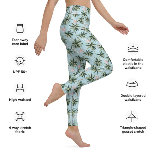 Tropical Seas Women’s Yoga Leggings