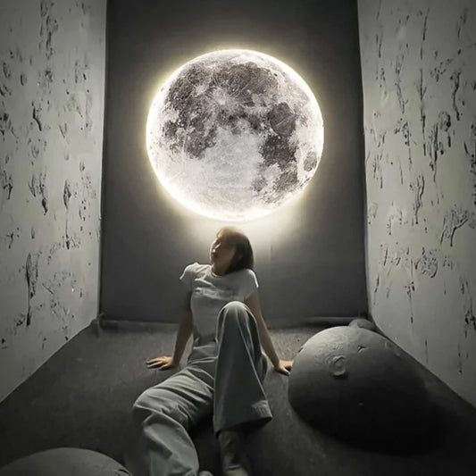 Sharu Bliss Moon LED Wall Light - Celestial Home Decor for a Soothing Ambiance