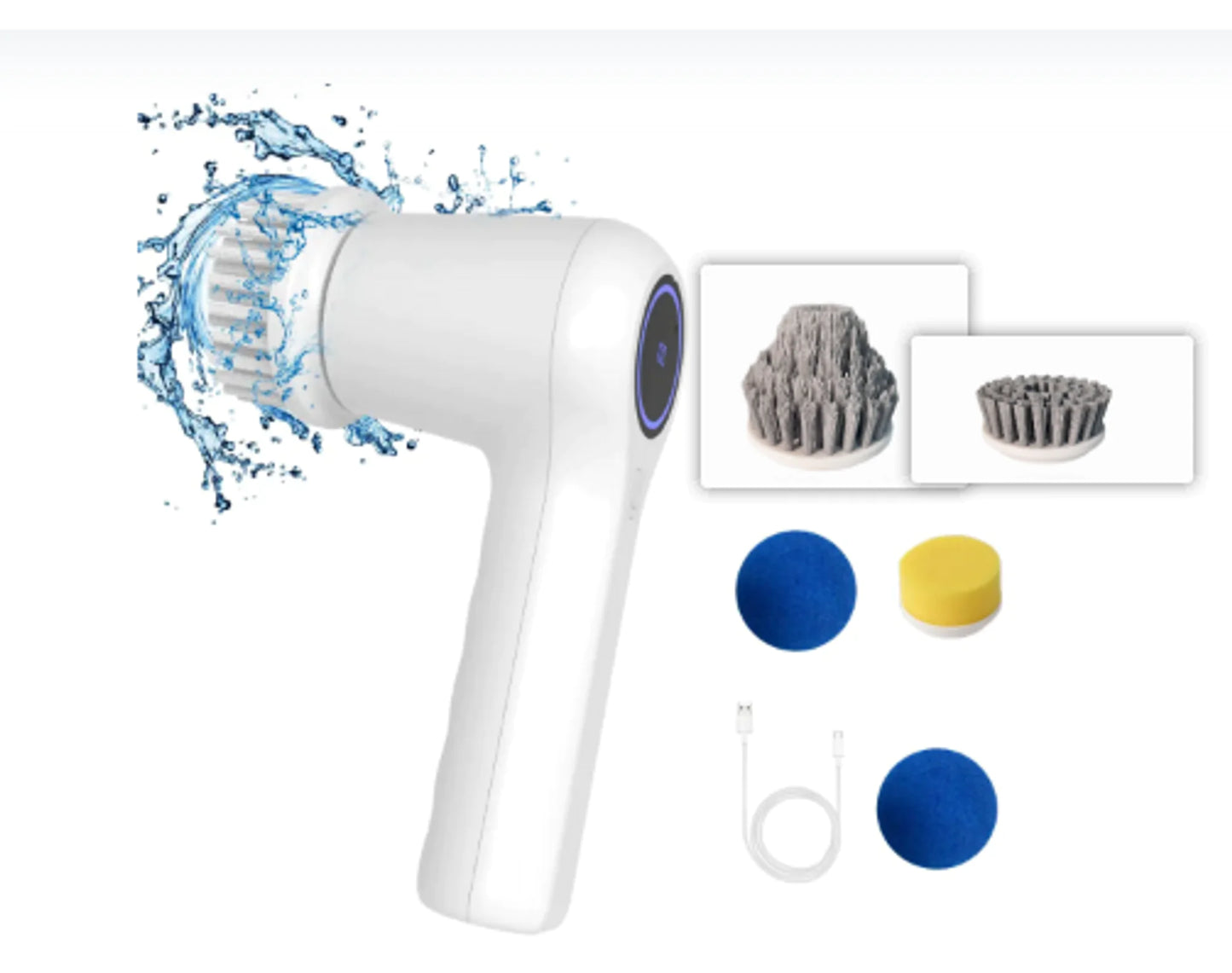 Multifunctional Electric Spin Scrubber - Ultimate Home Cleaning Tool