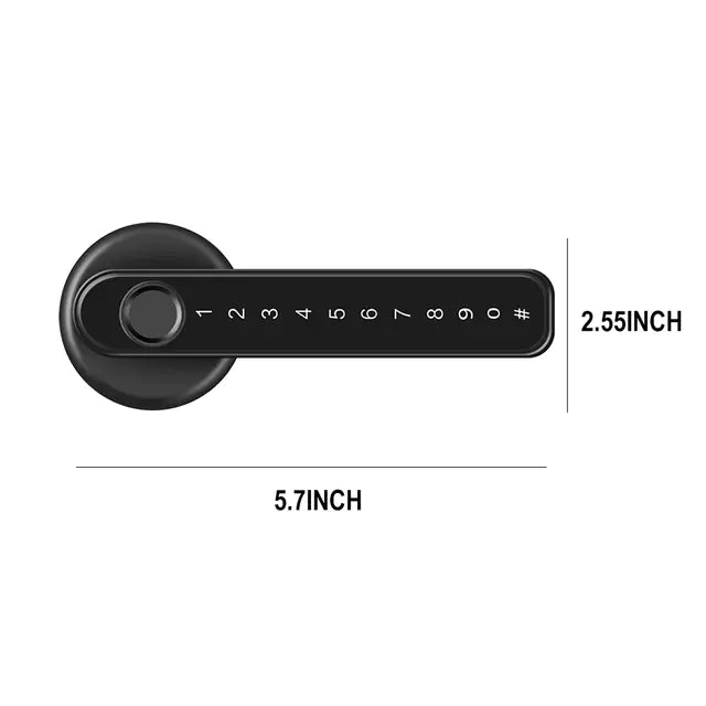 Sharu Bliss Fingerprint Door Lock - Advanced Biometric Security