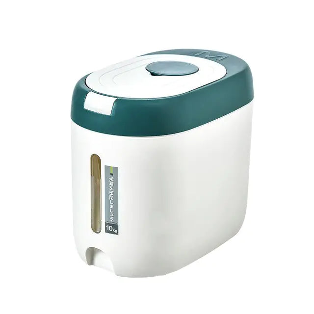 Automatic Food Storage Bin - Moisture-Proof Grain and Flour Container