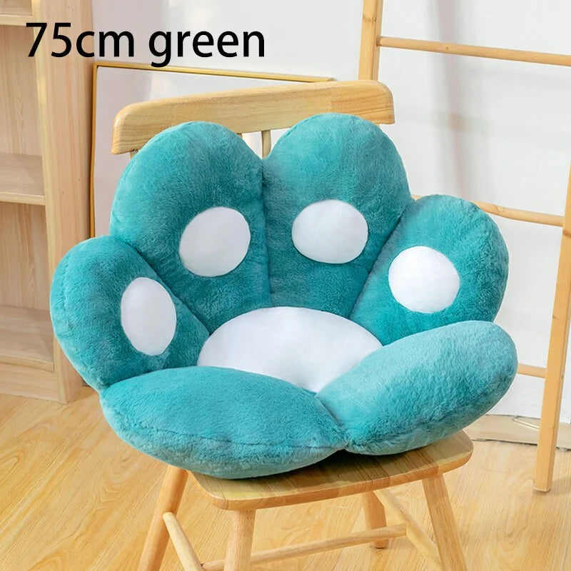 Super Soft Plush Paw Seat Cushion - Cozy and Whimsical Comfort